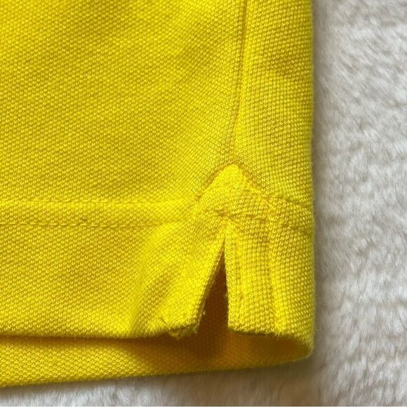 Nike Dri Fit Yellow Polo Shirt Size Large - Picture 7 of 11